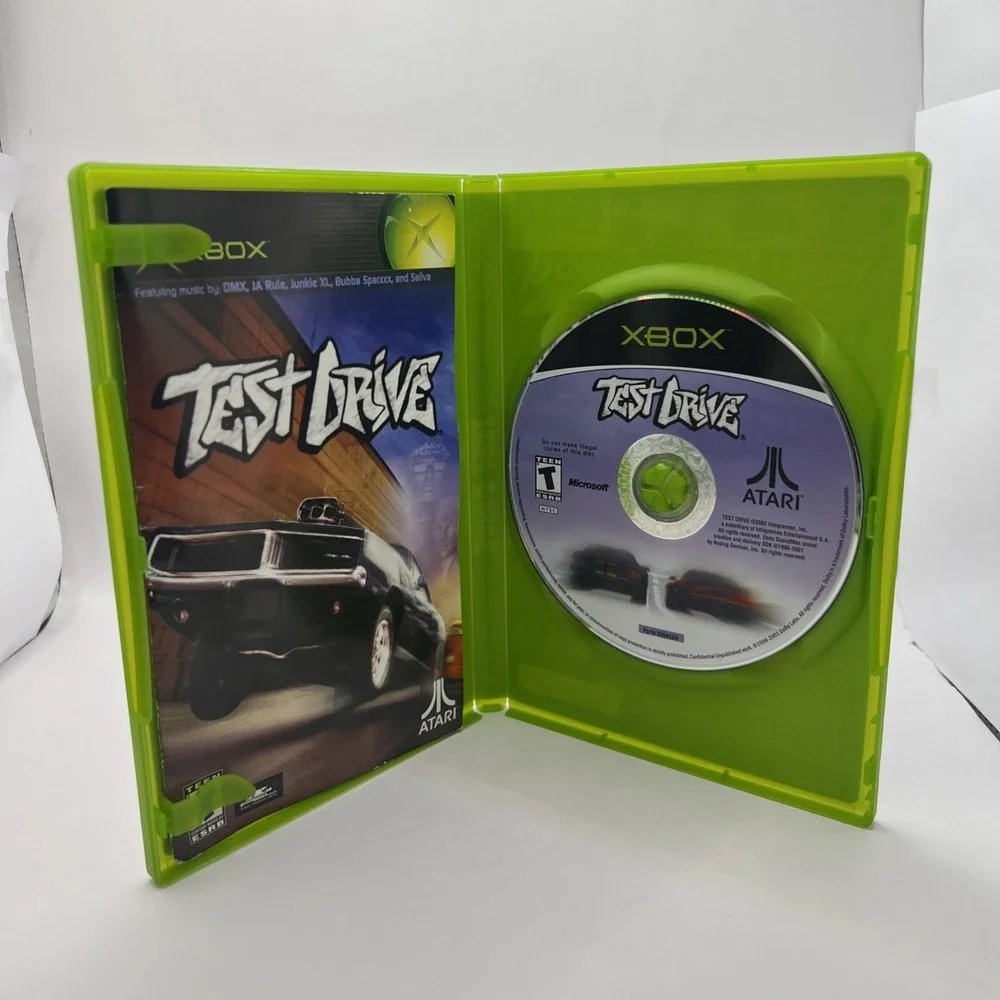 Test Drive (Original Xbox) Black Label CIB COMPLETE